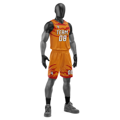 Custom Basketball Jersey and Shorts Set with Personalized Player Name, Number, and Team Name | HX87BS | Customize This!