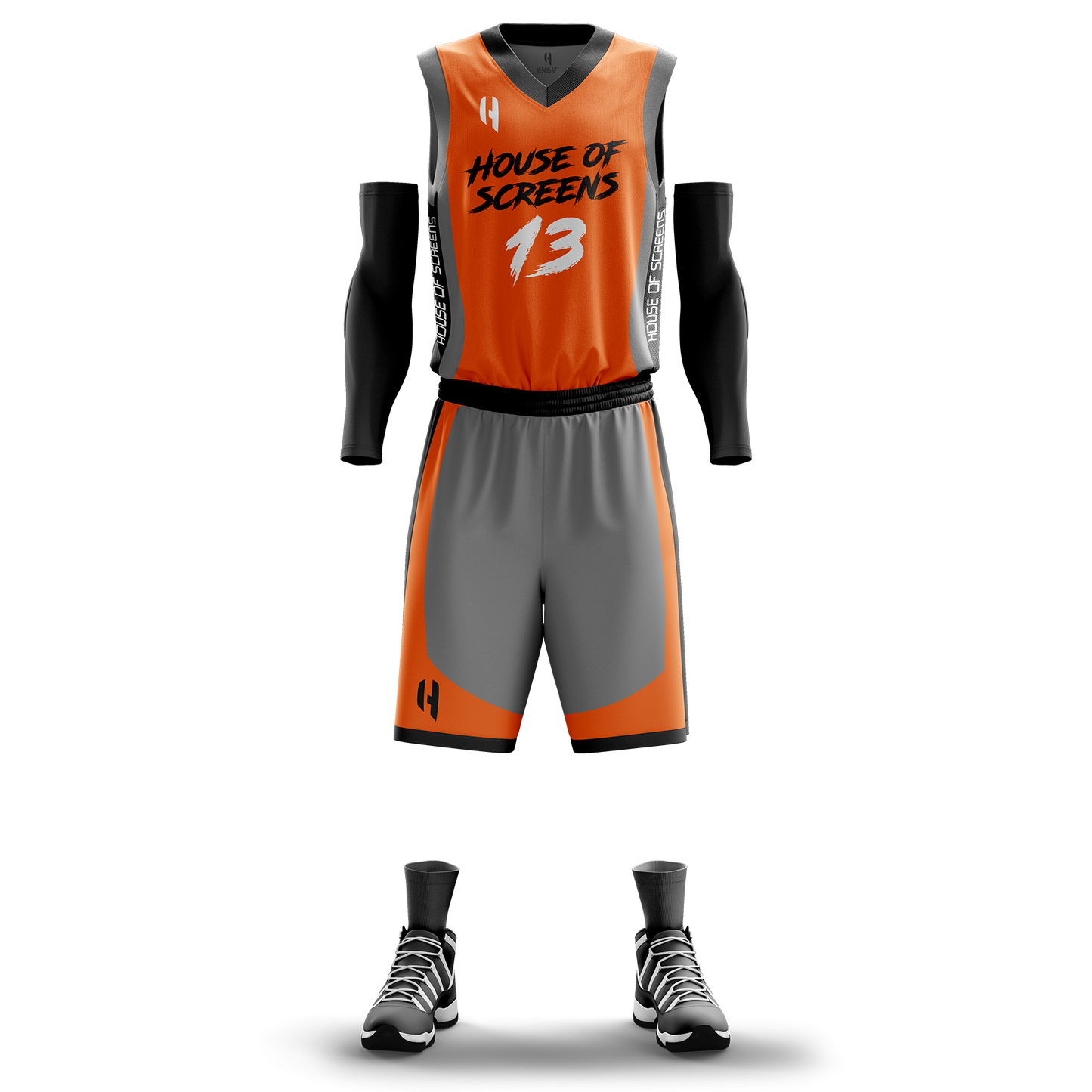 Custom Basketball Jersey and Shorts Set with Personalized Player Name, Number, and Team Name | HX90BS | Customize This!